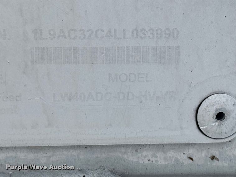 image for item ER3021 2020 Ledwell LW49ADC-DD-Hv-VR feed delivery trailer