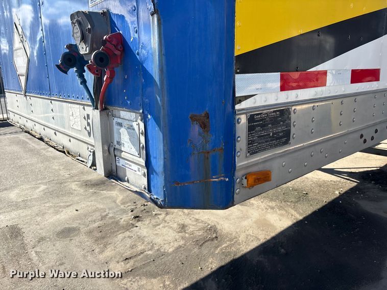 image for item ER7641 1989 Great Dane 711TWL dry van trailer