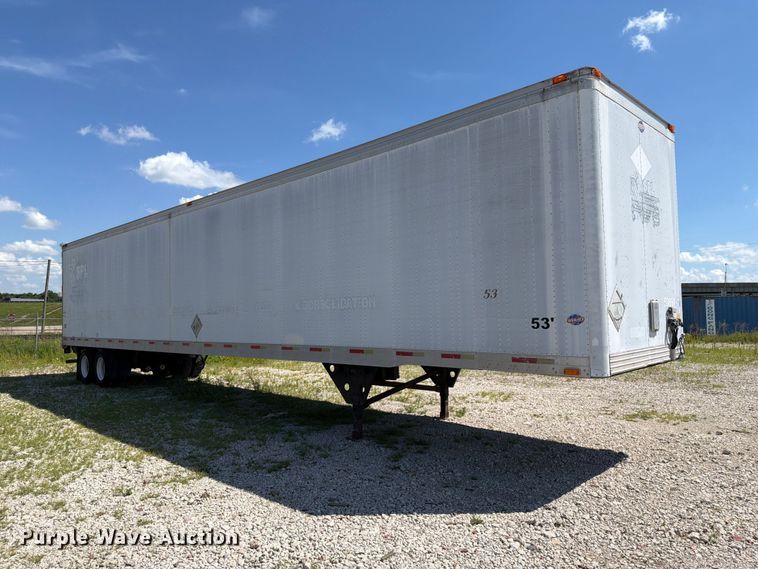 image for item ET6256 2002 Utility Trailer Manufacturer Utility Trailer Manufacturer dry van trailer