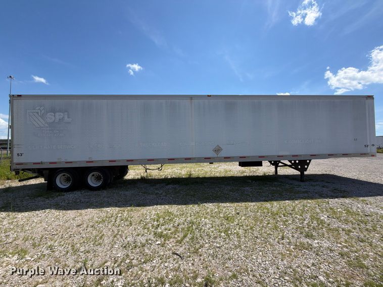 image for item ET6256 2002 Utility Trailer Manufacturer Utility Trailer Manufacturer dry van trailer