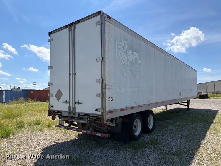 image for item ET6256 2002 Utility Trailer Manufacturer Utility Trailer Manufacturer dry van trailer