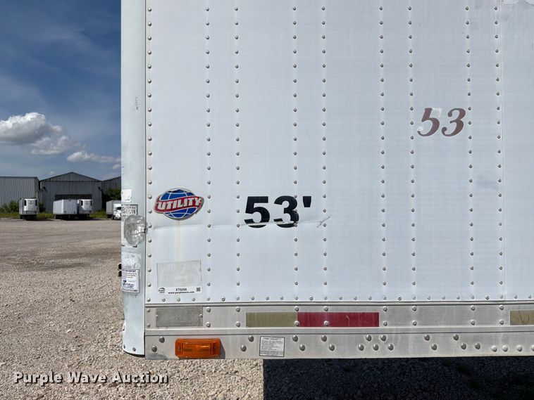 image for item ET6256 2002 Utility Trailer Manufacturer Utility Trailer Manufacturer dry van trailer