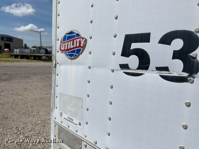 image for item ET6256 2002 Utility Trailer Manufacturer Utility Trailer Manufacturer dry van trailer