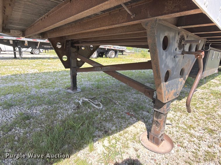 image for item ET6256 2002 Utility Trailer Manufacturer Utility Trailer Manufacturer dry van trailer