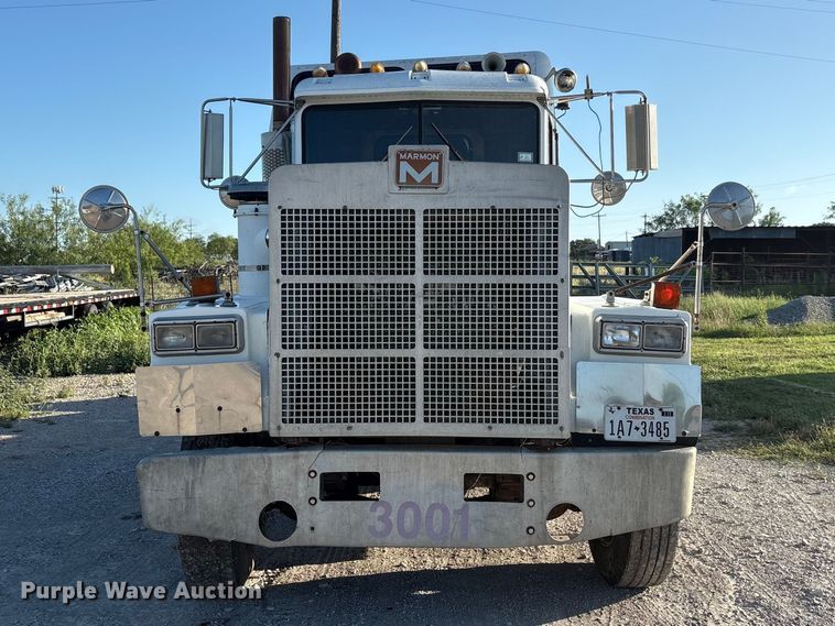 image for item EU5700 1987 Marmon Motor Co semi truck