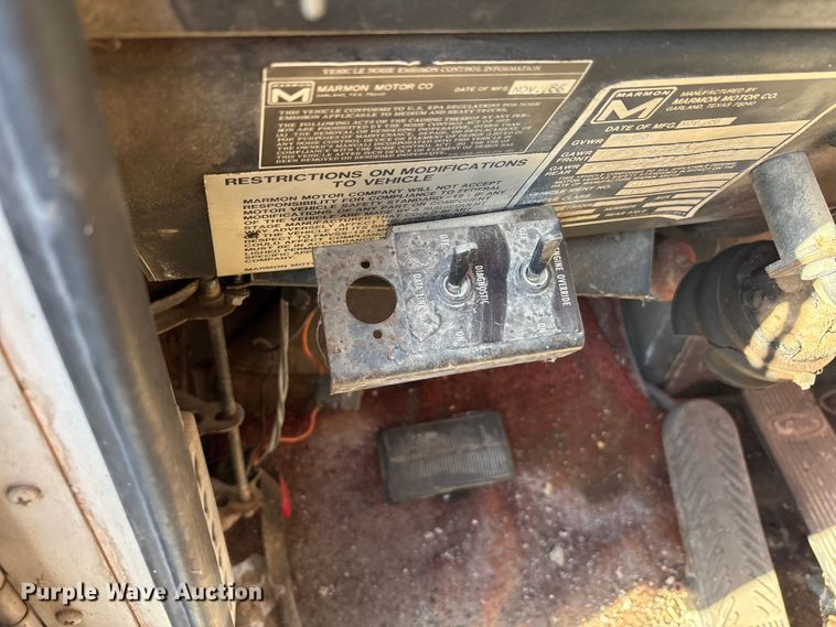 image for item EU5700 1987 Marmon Motor Co semi truck
