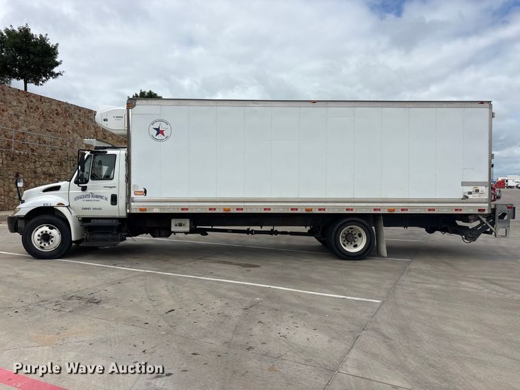 image for item EU5704 2013 International 4300 refrigerated truck