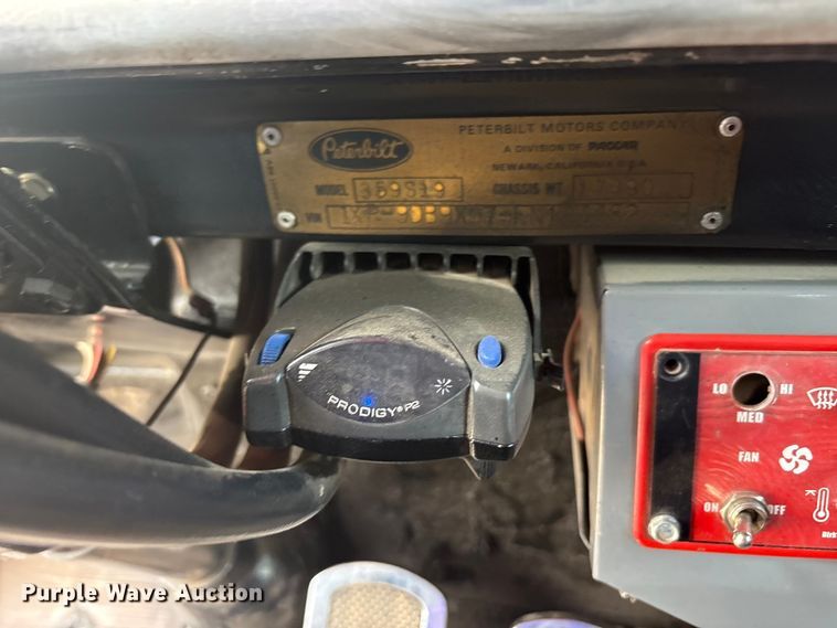image for item EU5705 1985 Peterbilt 359 semi truck