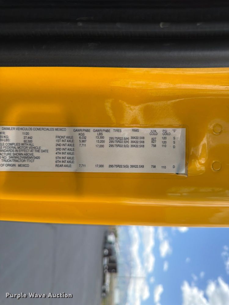 image for item EU8701 2021 Freightliner Cascadia semi truck