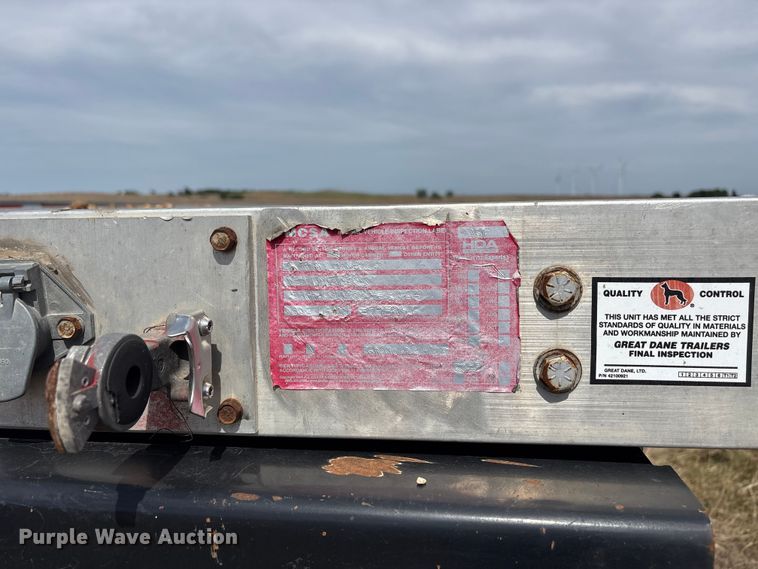 image for item EW0022 2019 Great Dane Trailers flatbed trailer