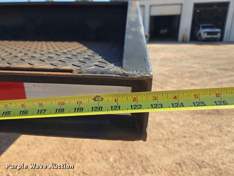 image for item EW0169 1998 Shop built drop deck equipment trailer