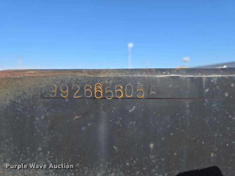 image for item EW0169 1998 Shop built drop deck equipment trailer
