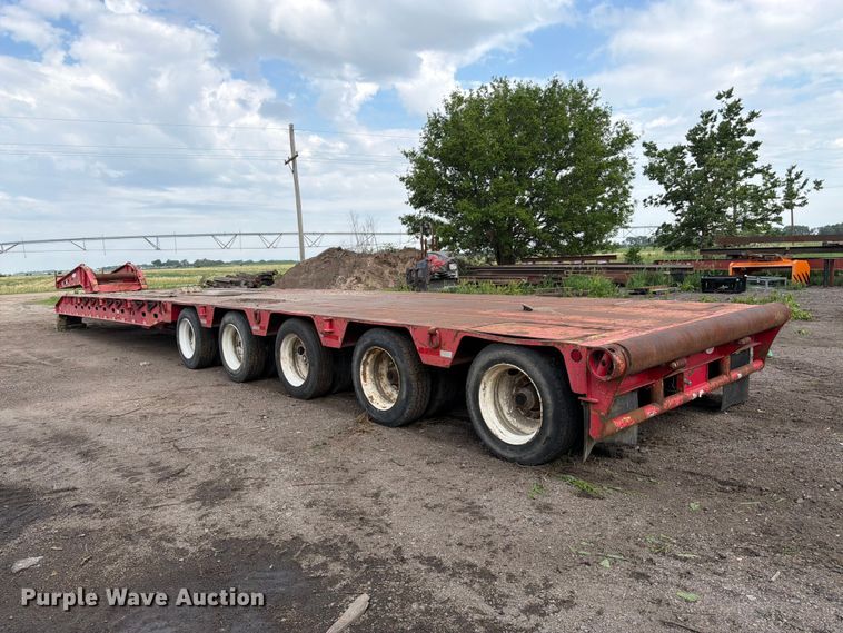 image for item EW4784 2011 Advanced Hauler lowboy equipment trailer