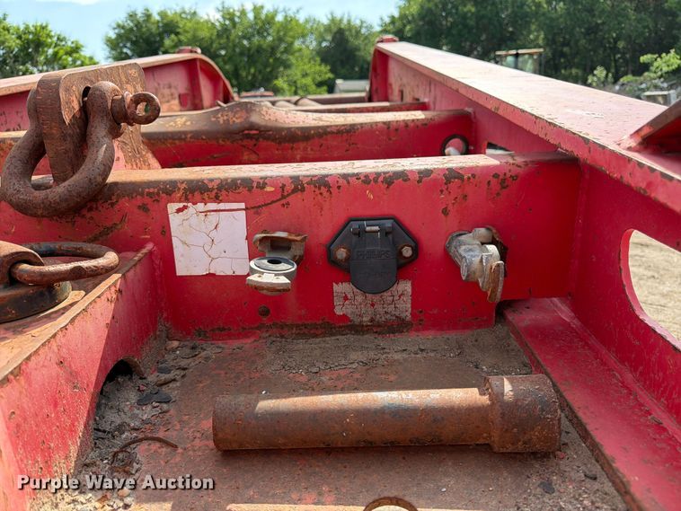 image for item EW4784 2011 Advanced Hauler lowboy equipment trailer