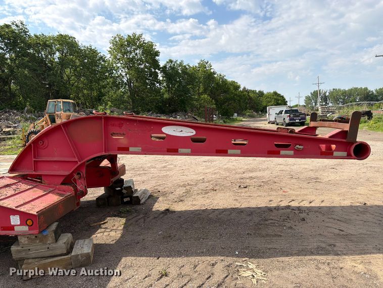 image for item EW4784 2011 Advanced Hauler lowboy equipment trailer