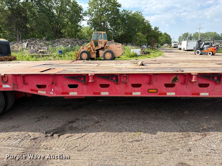 image for item EW4784 2011 Advanced Hauler lowboy equipment trailer