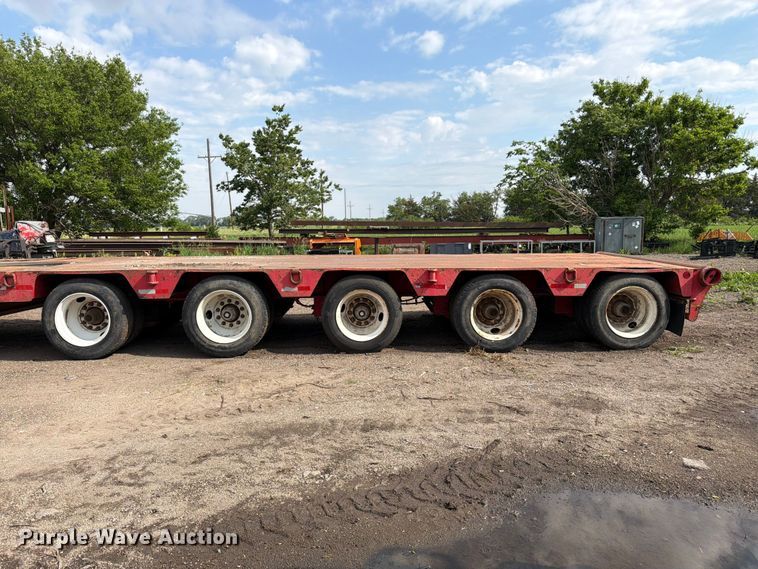 image for item EW4784 2011 Advanced Hauler lowboy equipment trailer