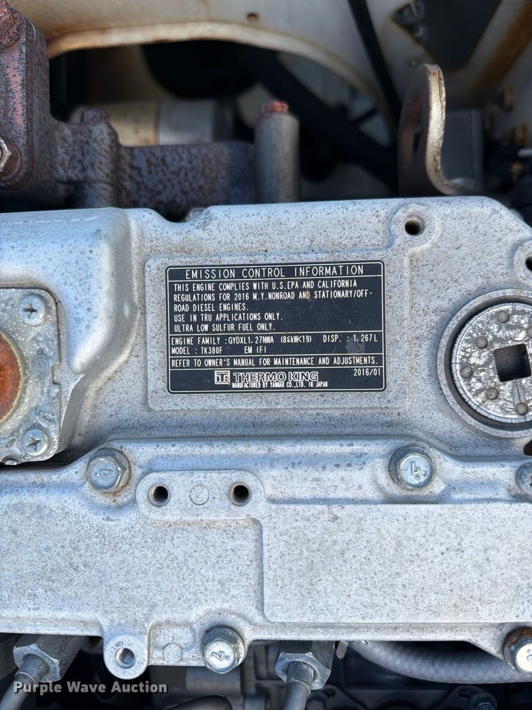 image for item FC3138 2017 International 4300 refrigerated truck