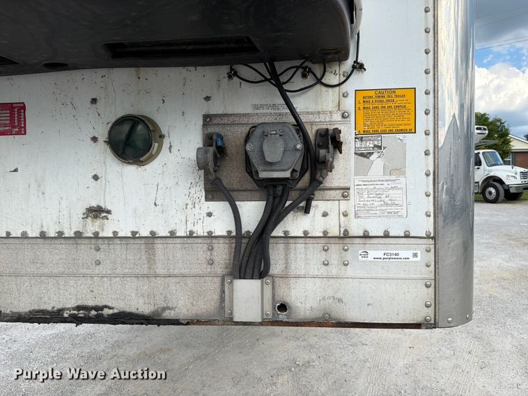 image for item FC3140 2012 Utility Trailer Manufacturer refrigerated van trailer