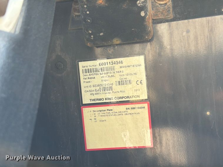 image for item FC3146 2014 Utility Trailer Manufacturer refrigerated van trailer