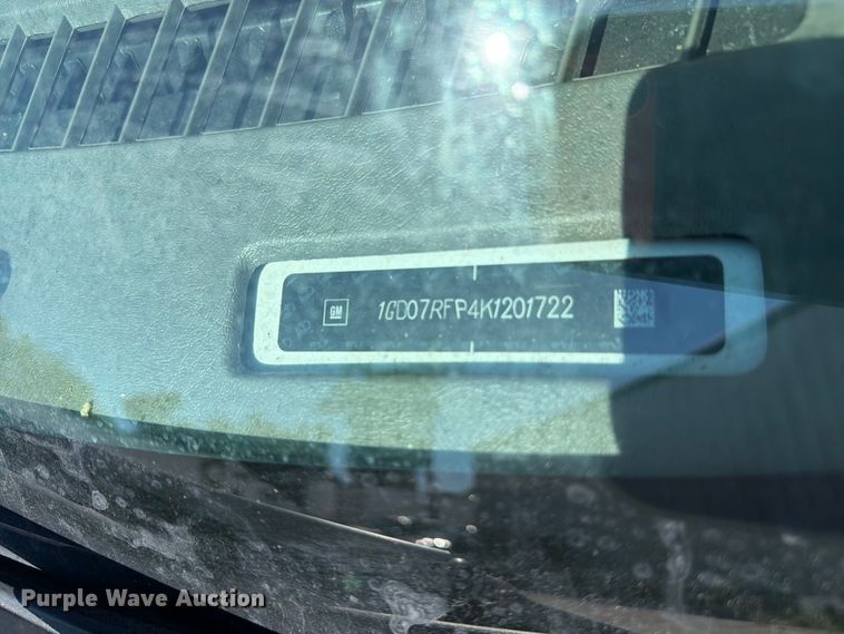 image for item FC3151 2019 GMC Savana refrigerated truck