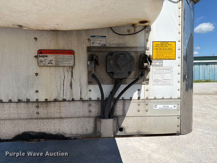 image for item FC3153 2015 Utility Trailer Manufacturer refrigerated van trailer
