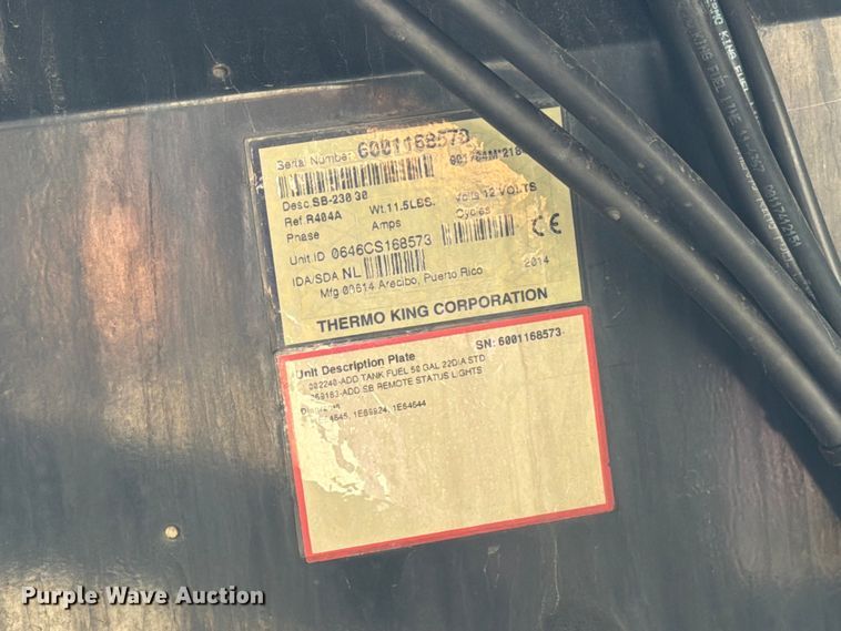 image for item FC3153 2015 Utility Trailer Manufacturer refrigerated van trailer