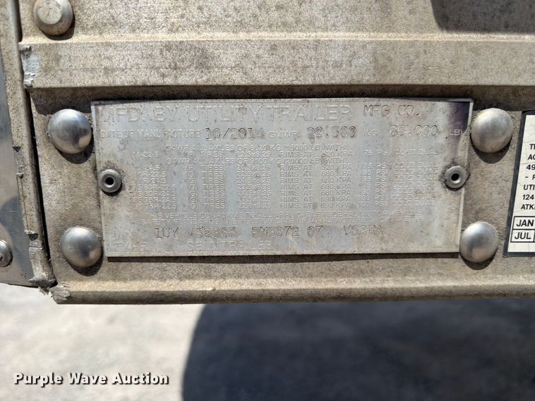 image for item FC3159 2015 Utility Trailer Manufacturer refrigerated van trailer