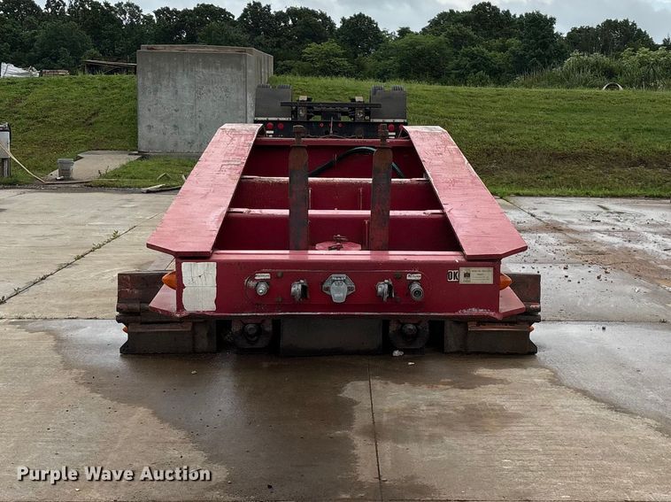 image for item FG0402 2004 Trail King   TK110HDG-533 lowboy equipment trailer