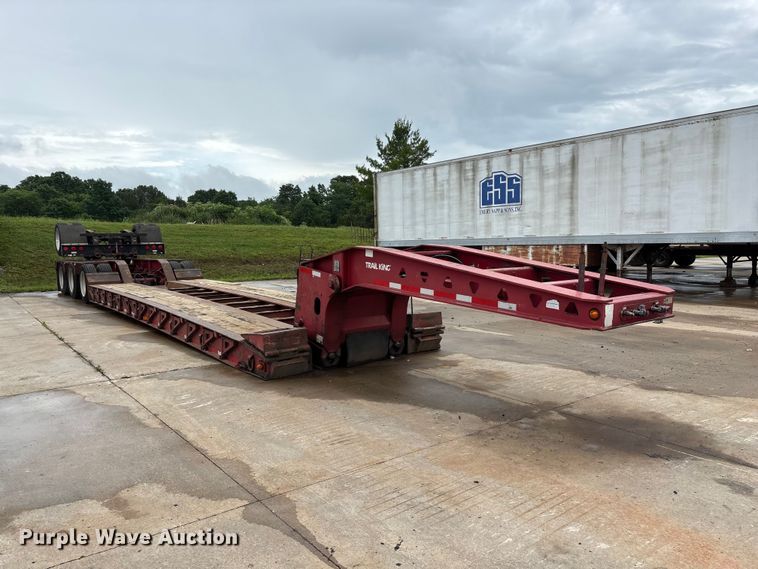 image for item FG0402 2004 Trail King   TK110HDG-533 lowboy equipment trailer