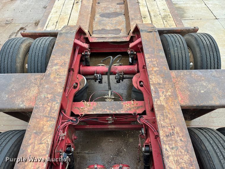 image for item FG0402 2004 Trail King   TK110HDG-533 lowboy equipment trailer