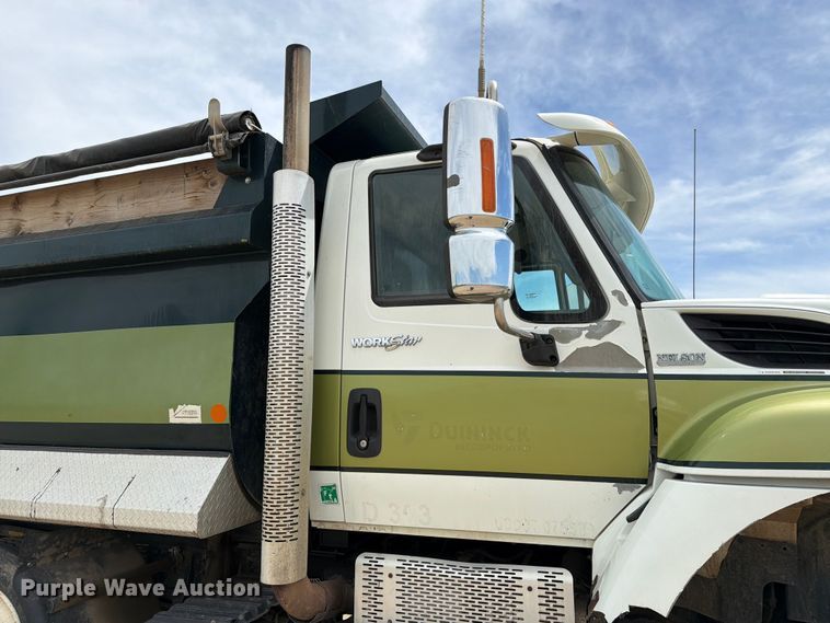 image for item FK0222 2014 International WorkStar 7500 dump truck