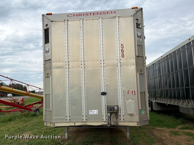 image for item FK4017 2007 Barrett Trailers, Inc. livestock trailer
