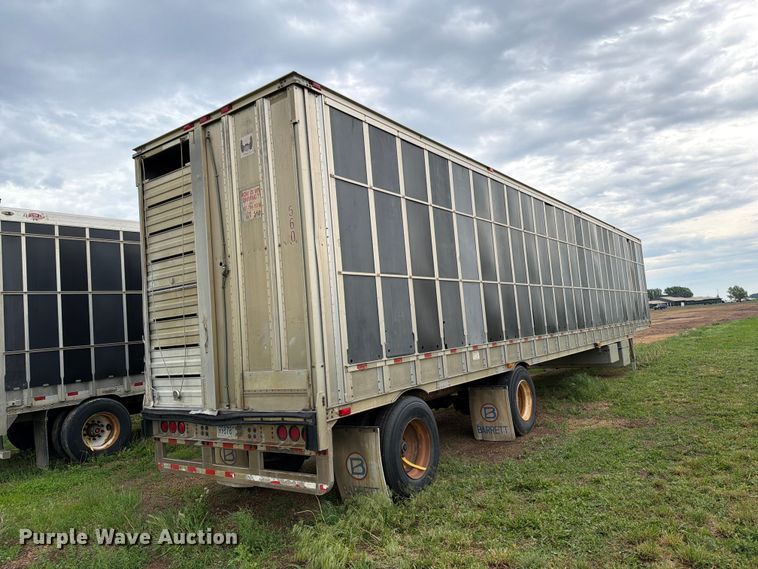 image for item FK4017 2007 Barrett Trailers, Inc. livestock trailer