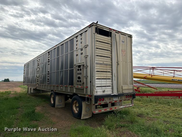 image for item FK4017 2007 Barrett Trailers, Inc. livestock trailer