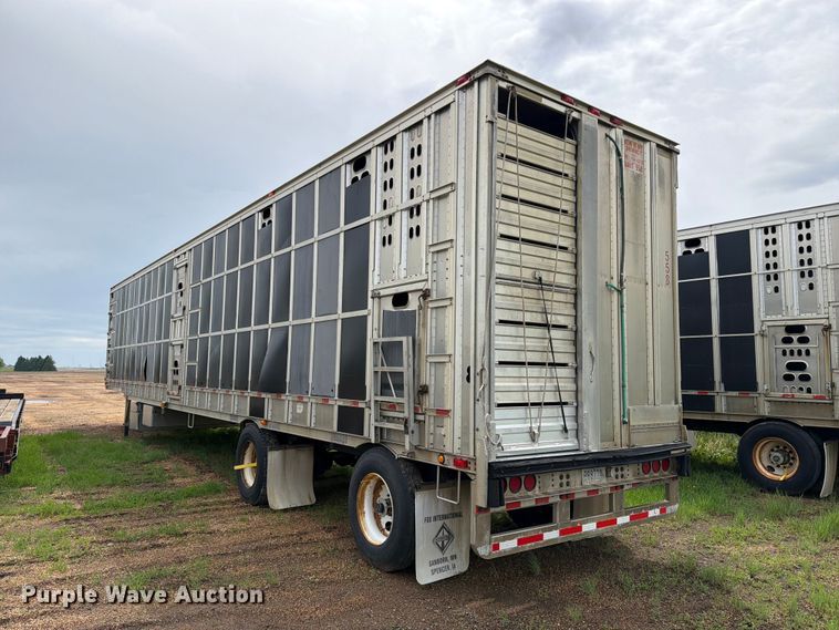 image for item FK4023 2007 Barrett Trailers, Inc. livestock trailer