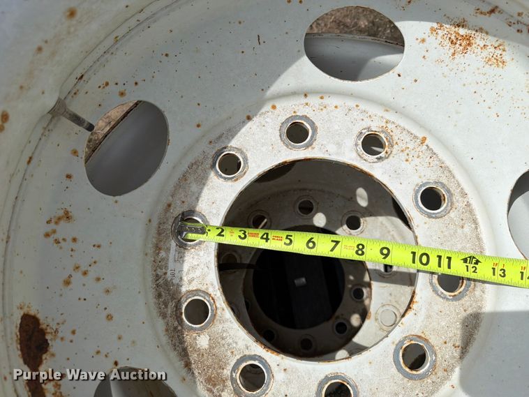 image for item NA9493 (10) 24.5 steel wheels