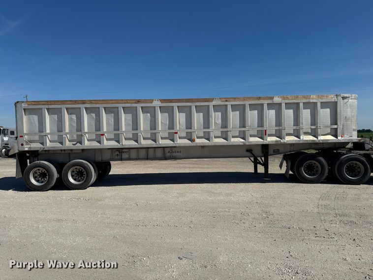 image for item OE9601 1990 Ravens end dump trailer