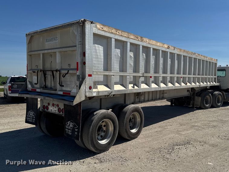 image for item OE9601 1990 Ravens end dump trailer