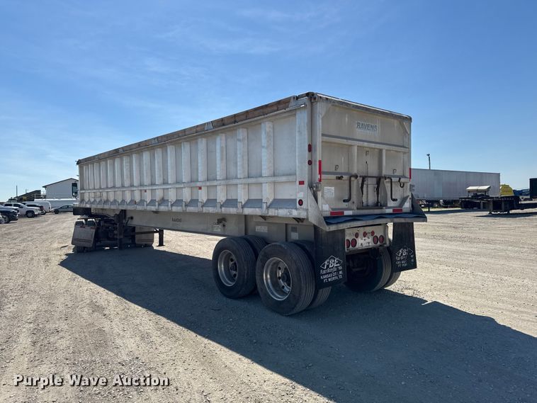 image for item OE9601 1990 Ravens end dump trailer