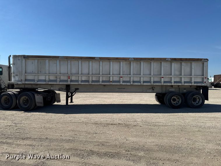 image for item OE9601 1990 Ravens end dump trailer