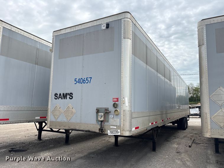 image for item YA2435 2014 Wabash DVHDHPC dry van trailer