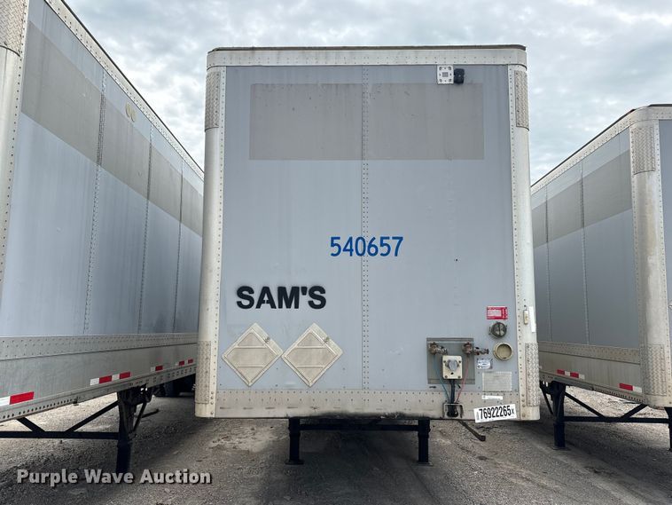 image for item YA2435 2014 Wabash DVHDHPC dry van trailer