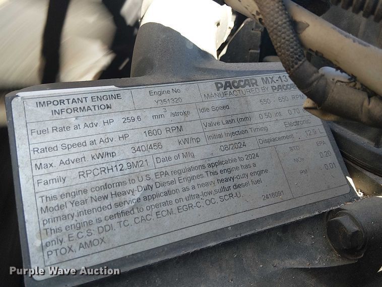 image for item YA2866 2025 Kenworth T880 semi truck