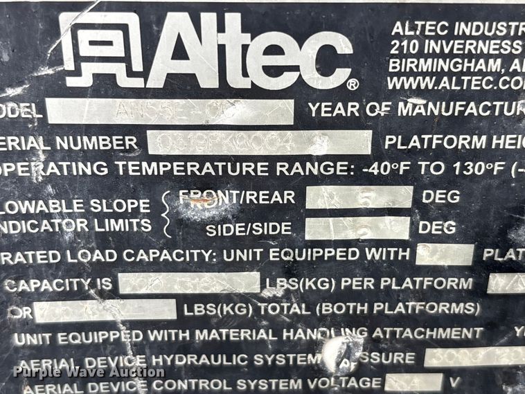 image for item YA3168 2020 Freightliner Business Class M2 bucket truck