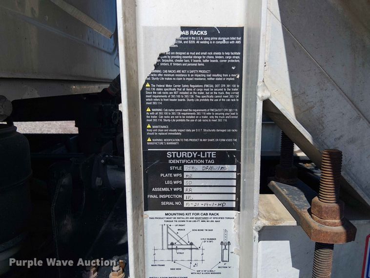 image for item YA3568 2020 Western Star 4700 semi truck