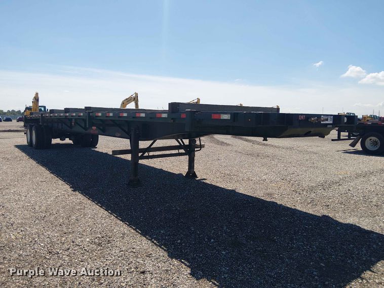 image for item YA3601 2021 Dorsey FB48 flatbed trailer