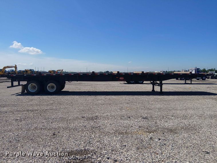image for item YA3601 2021 Dorsey FB48 flatbed trailer