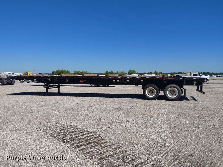 image for item YA3601 2021 Dorsey FB48 flatbed trailer