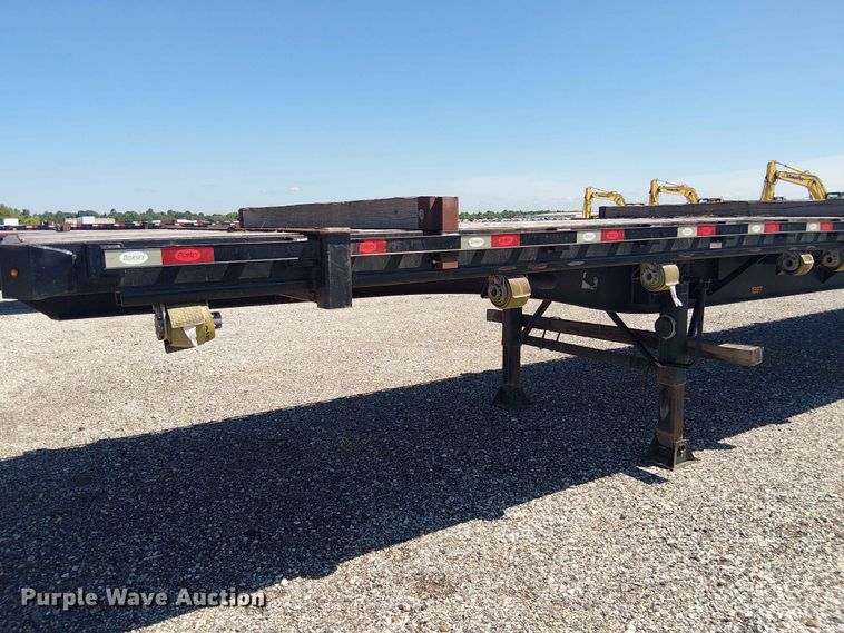 image for item YA3601 2021 Dorsey FB48 flatbed trailer